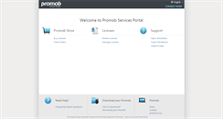 Desktop Screenshot of portal.promob.com